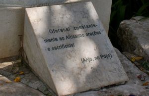 Destaque de parte da mensagem do Anjo